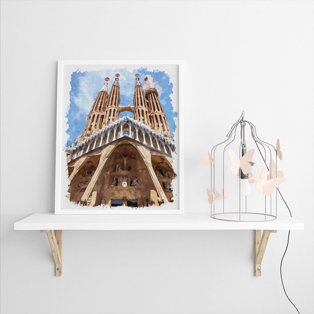 Church of the Sagrada Familia in Barcelona