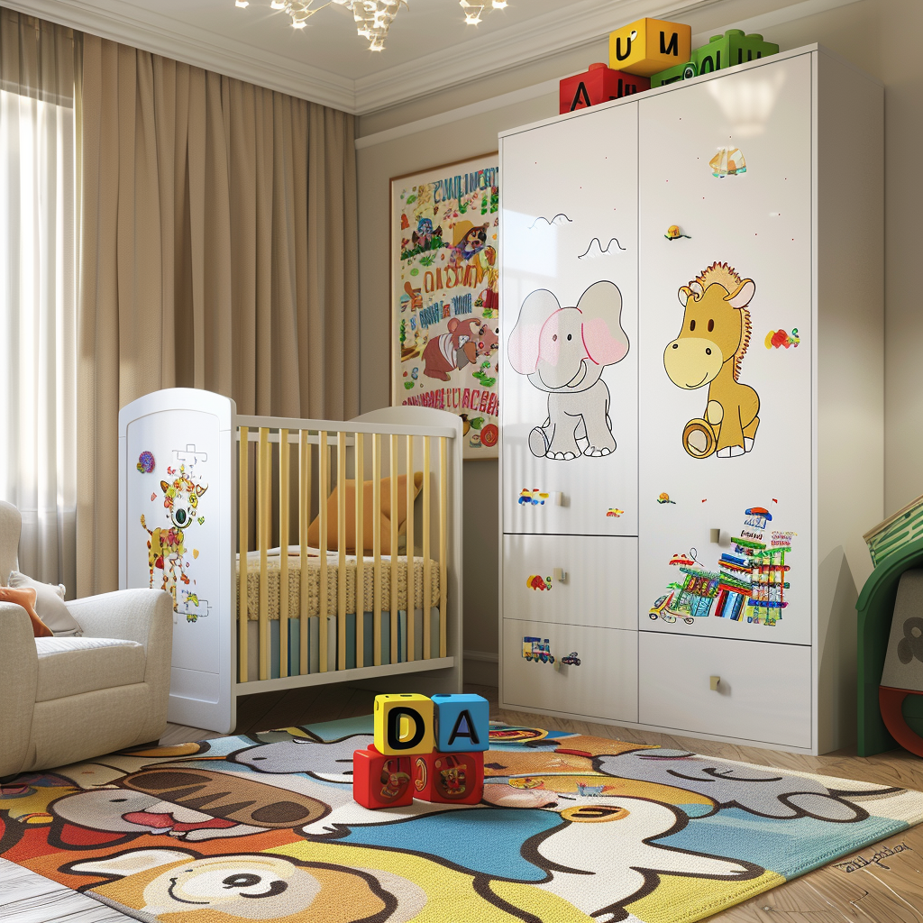 Nursery and Kids' Room Decor: Infusing Charm and Playfulness into Children's Spaces