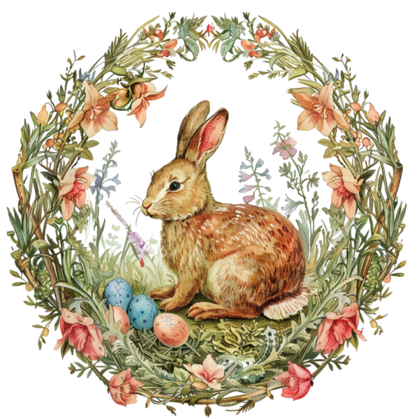 20 Victorian Clipart Collection: Elegant Easter Delights