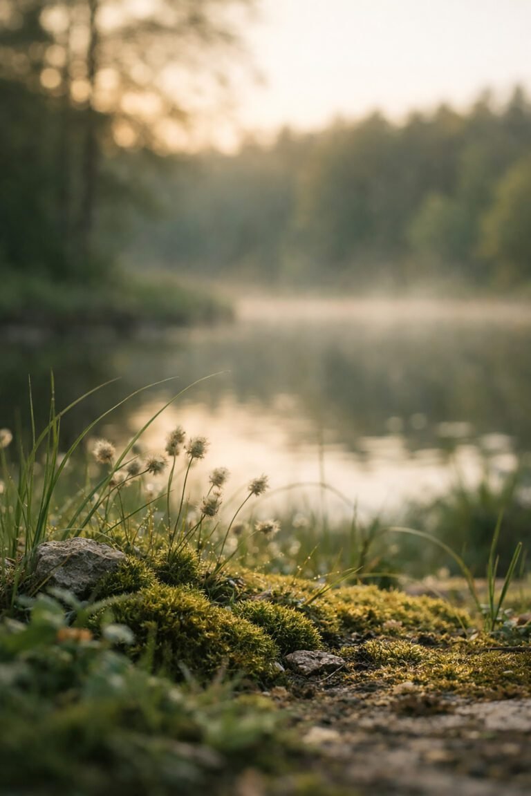 Slow Ritual Cards self-compassion deck placed beside soft fabric and a cup of tea